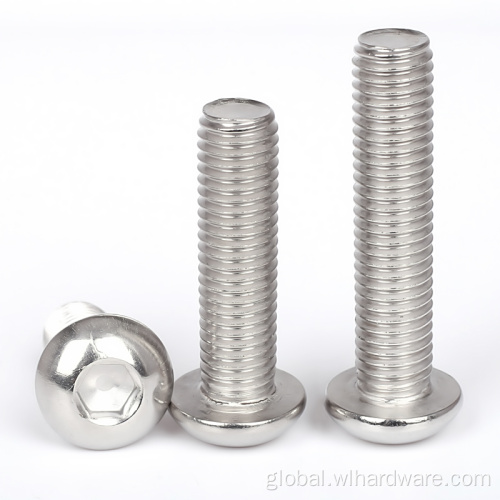 Stainless Steel Button Screws Pan Head Hex Screws